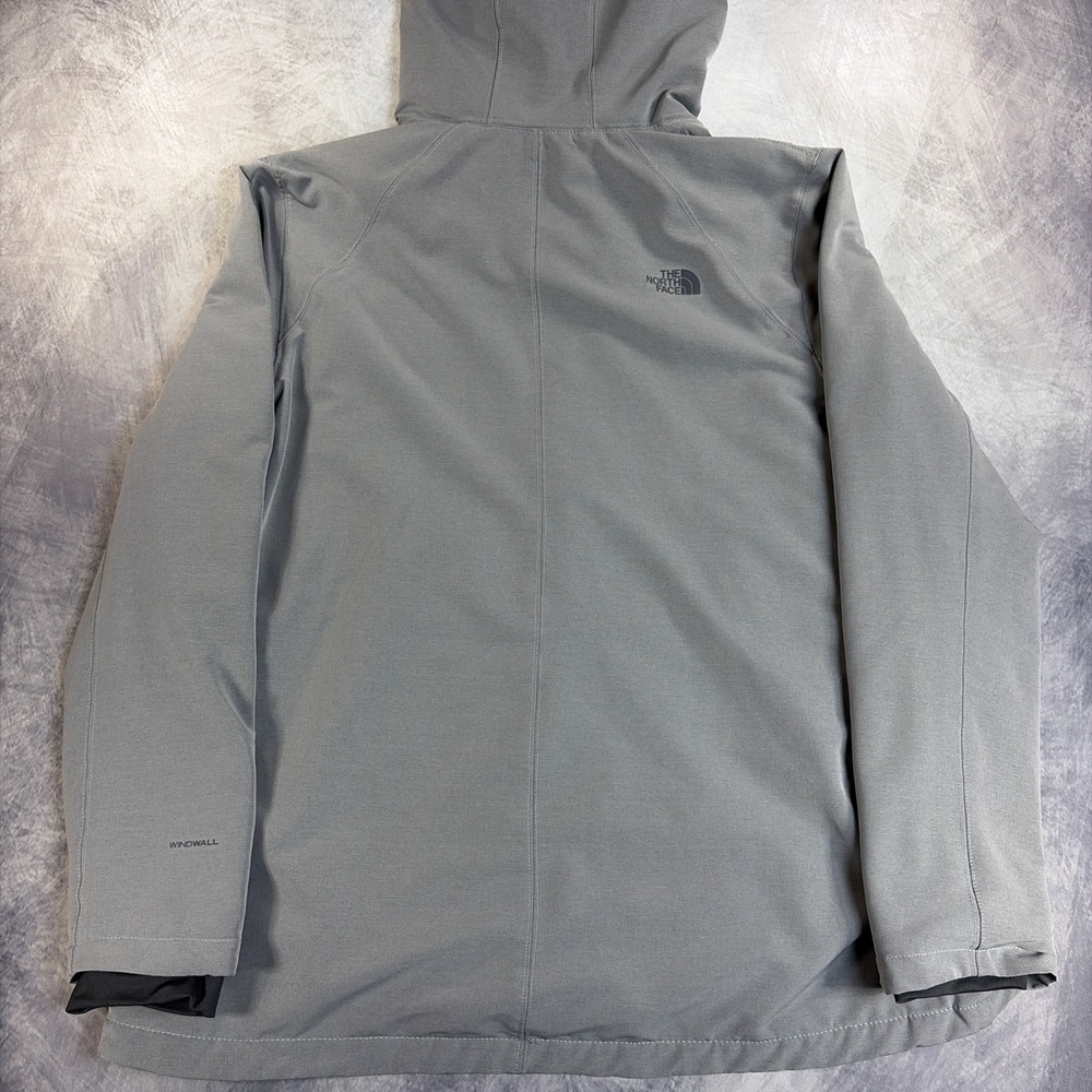 The North Face Shelbe Raschel Womens XXL Gray Fleece Lined Softshell Jacket - Picture 3 of 9